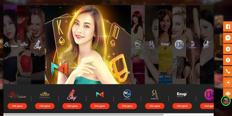 Cổng game AE888 được các chuyên gia đánh giá cao về chất lượng trò chơi