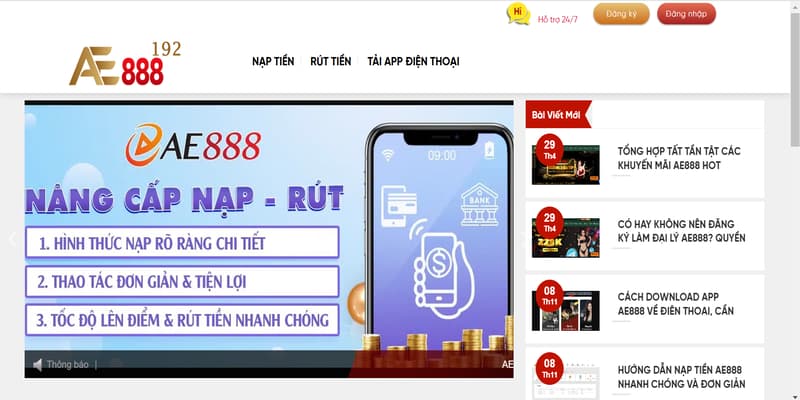 Giới thiệu AE888 tầm nhìn sứ mệnh trong tương lai